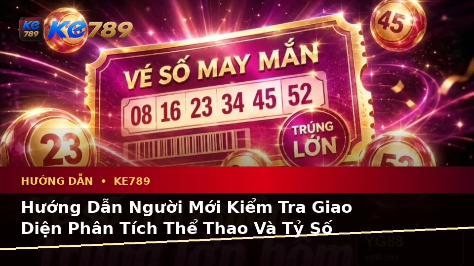 Hướng Dẫn Người Mới Kiểm Tra Giao Diện Phân Tích Thể Thao Và Tỷ Số Trận Đấu KE789 Theo Quy Trình An Toàn Tại ke789pg.uk.com
