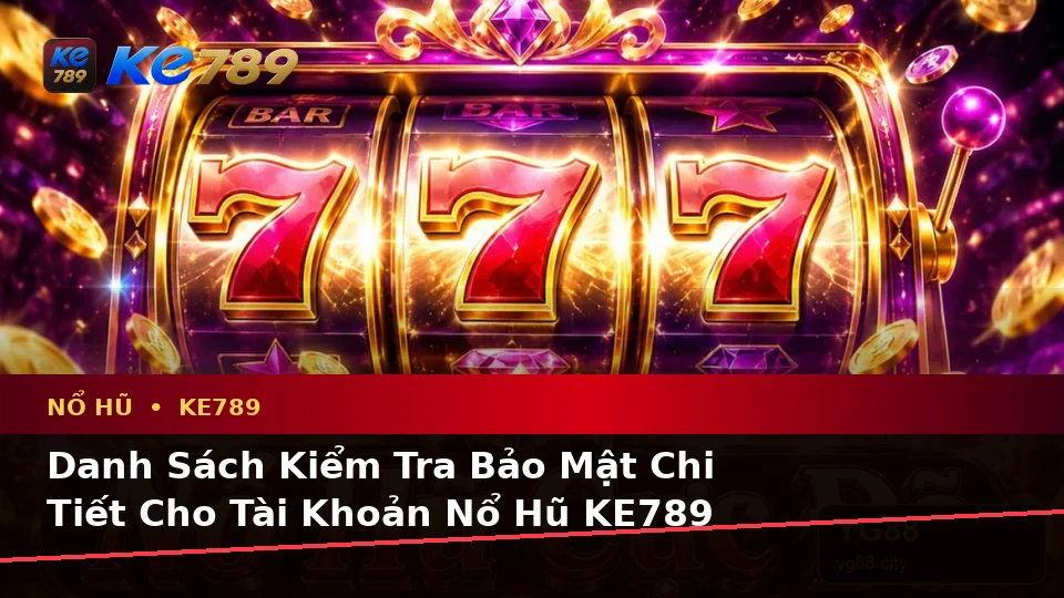 Xây Dựng Danh Sách Kiểm Tra Bảo Mật Trước Khi Sử Dụng Nổ Hũ KE789 Theo Quy Trình An Toàn Tại ke789pg.uk.com