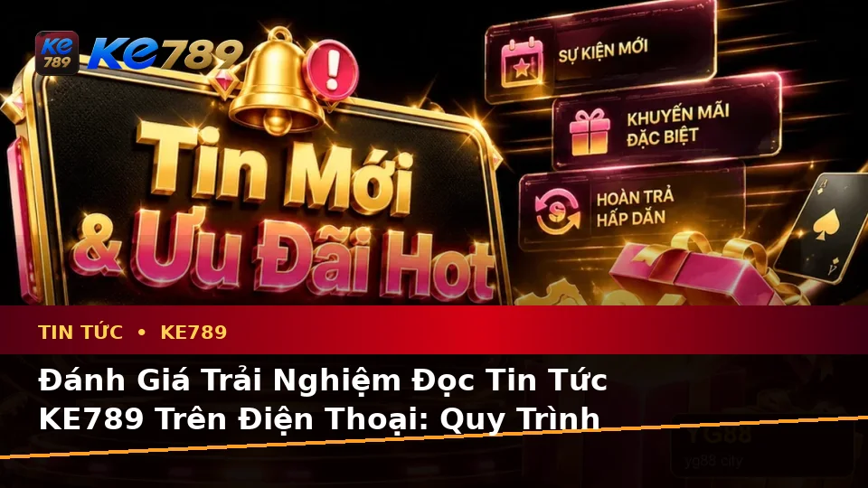 Đánh Giá Trải Nghiệm Đọc Tin Tức KE789 Trên Điện Thoại: Quy Trình An Toàn Khi Tiếp Cận Ưu Đãi Và Điều Kiện Khuyến Mãi Tại ke789pg.uk.com
