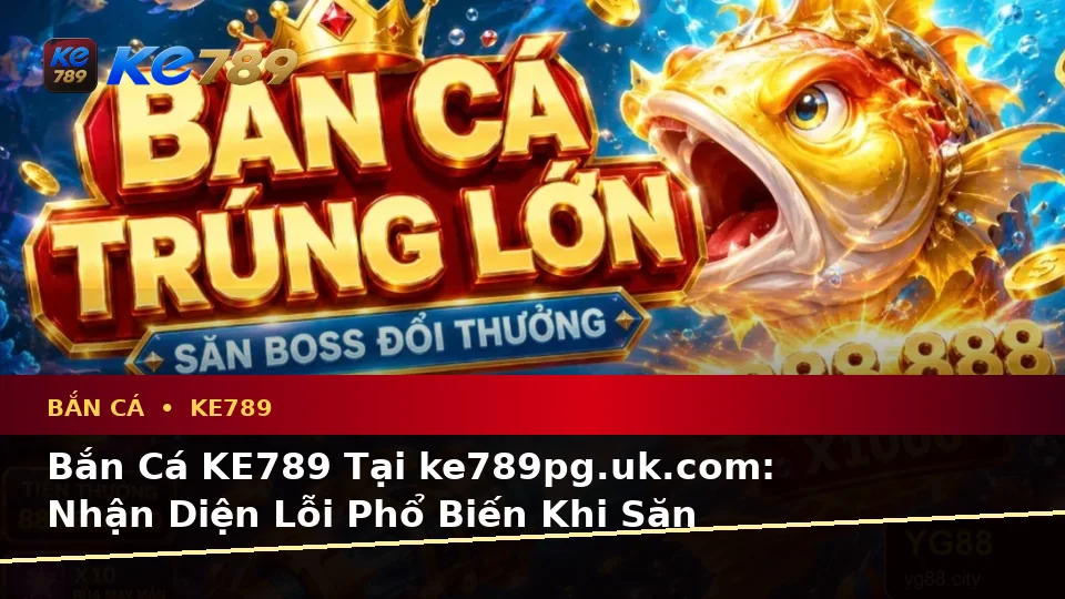 Bắn Cá KE789 Tại ke789pg.uk.com: Nhận Diện Lỗi Phổ Biến Khi Săn Thưởng Và Quy Trình Xử Lý An Toàn