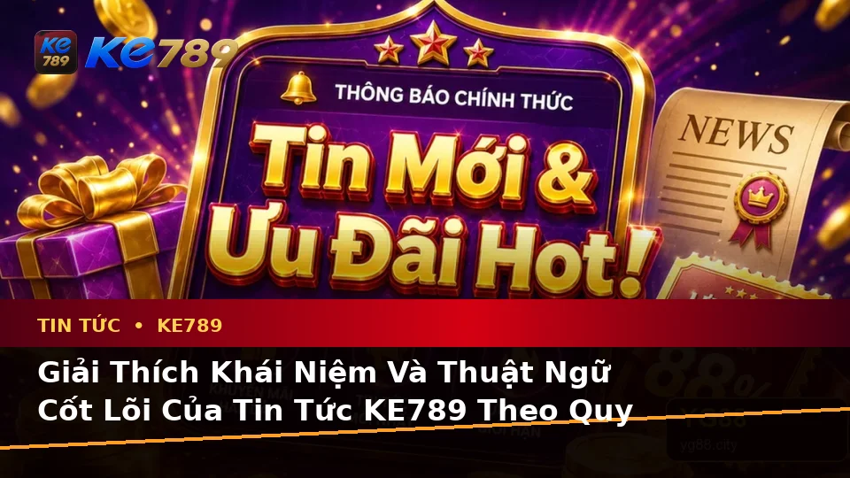 Giải Thích Khái Niệm Và Thuật Ngữ Cốt Lõi Của Tin Tức KE789 Theo Quy Trình An Toàn Tại ke789pg.uk.com