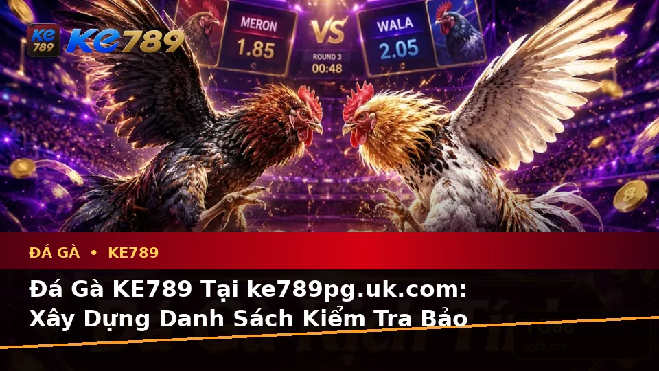 Đá Gà KE789 Tại ke789pg.uk.com: Xây Dựng Danh Sách Kiểm Tra Bảo Mật Trước Khi Sử Dụng Và Quản Lý Phiên Chơi Trực Tuyến