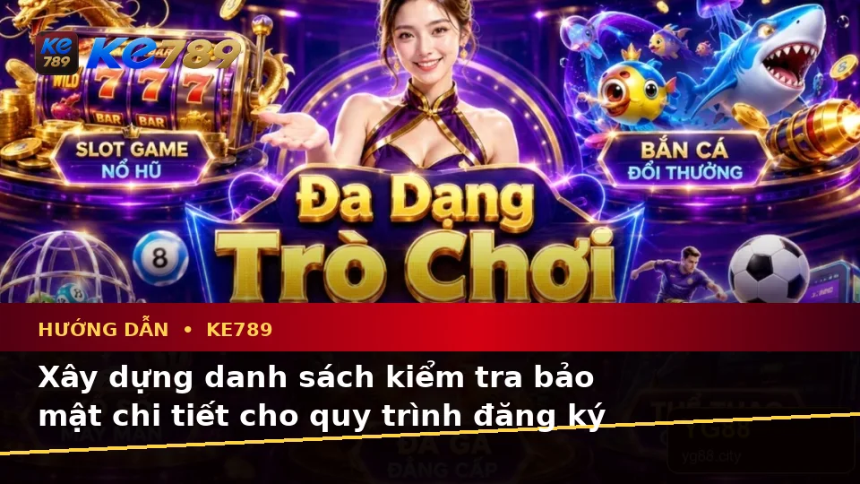 Xây Dựng Danh Sách Kiểm Tra Bảo Mật Trước Khi Đọc Tin Mới, Ưu Đãi KE789 Theo Quy Trình An Toàn Tại ke789pg.uk.com